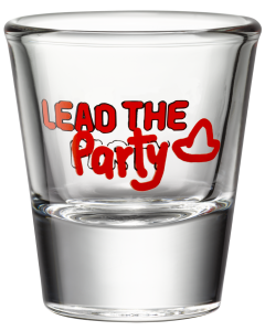 Sierra Tequila - Shot Glass 'LEAD THE PARTY 2cl', only in the official Sierra-Store